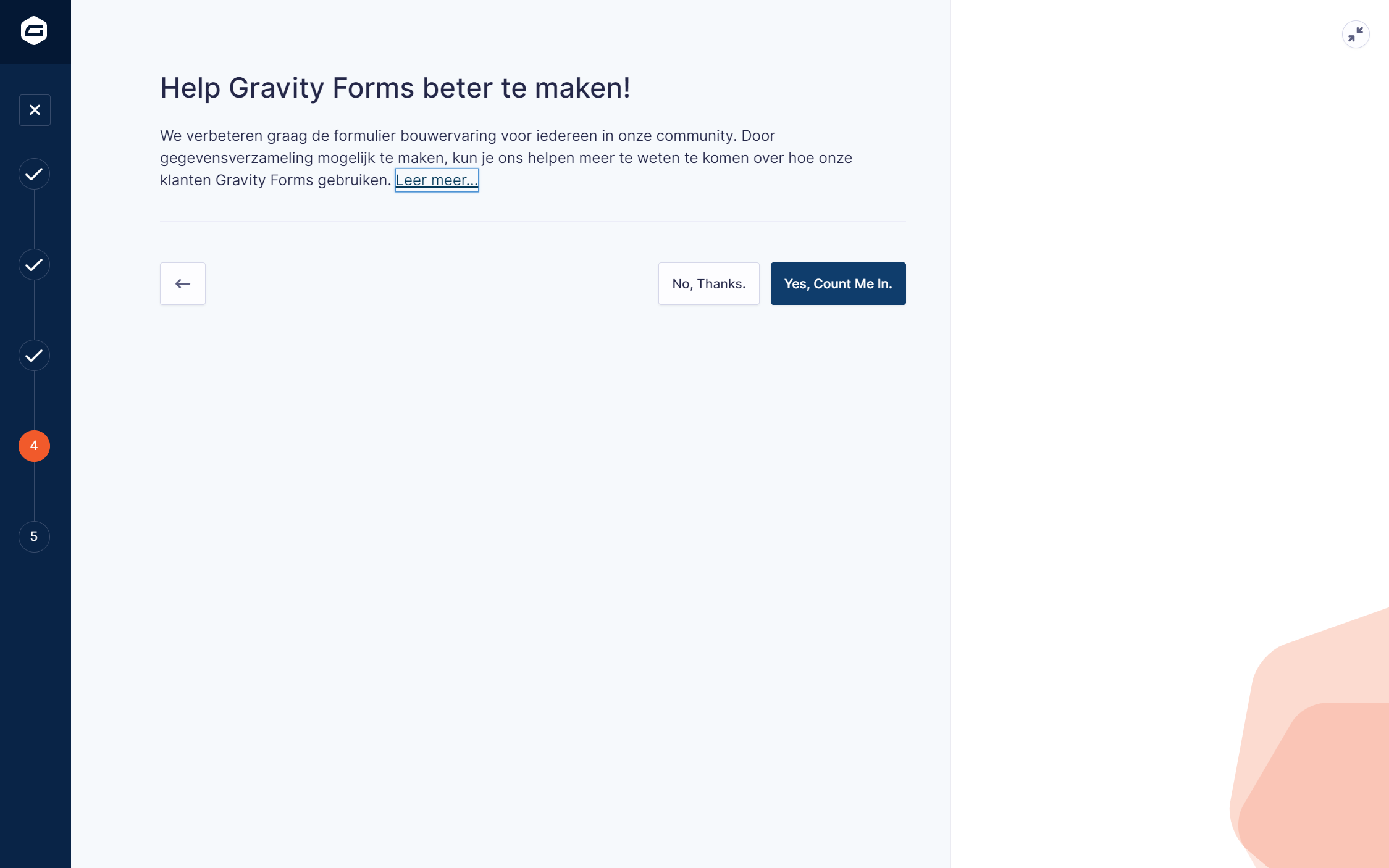 4. Gravity Forms ‹ Installatie — WordPress